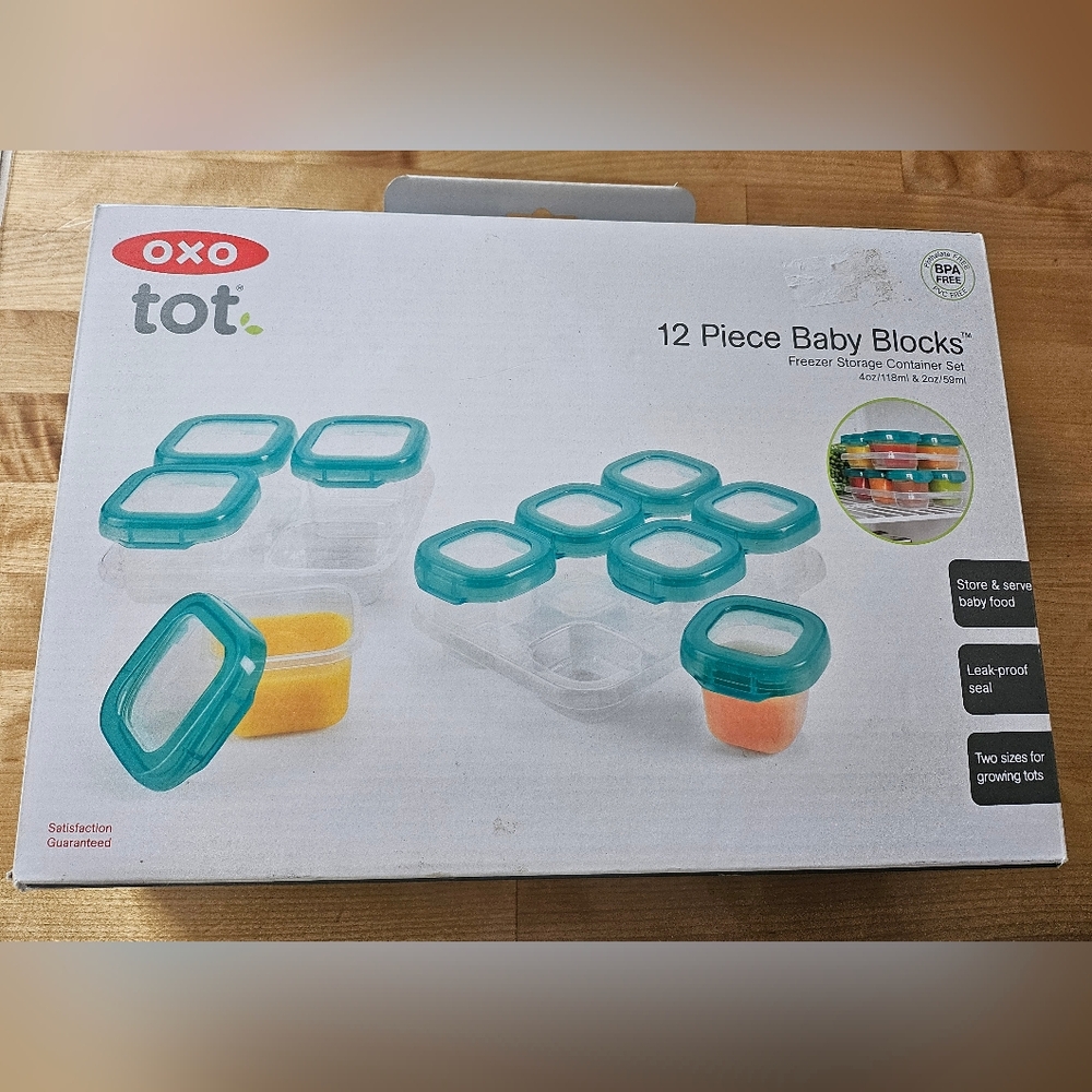 OXO Tot 12pc Baby Blocks